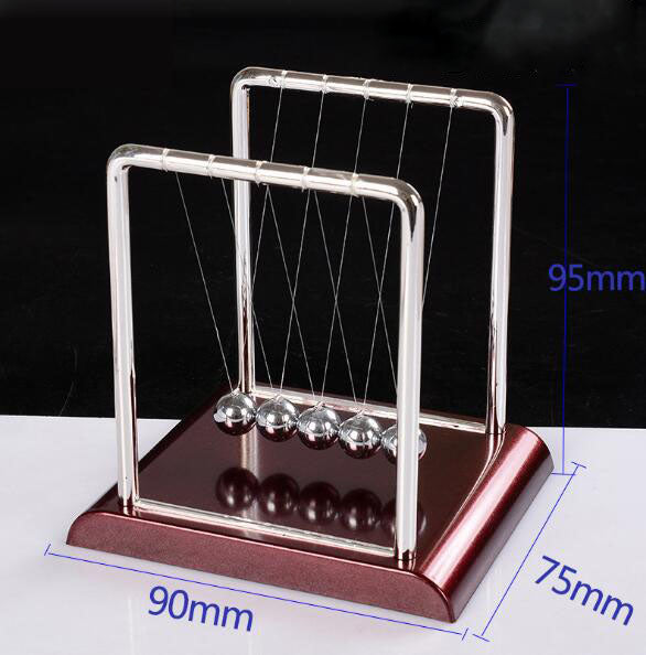 Early Fun Development Educational Desk Toy Gift Newtons Cradle Steel Balance Ball Physics Science Pendulum Antistress Game Kids