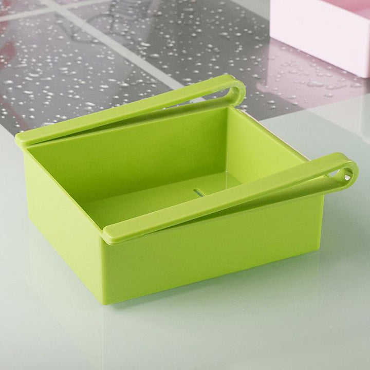 Hoomall Creative Refrigerator Storage Box Fresh Spacer Layer Storage Rack Drawer Fresh Spacer Sort Kitchen Tool 16.5x15cm